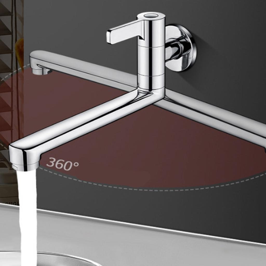 Long Time Use Sturdy Brass Faucet Bathroom Accessory for Household Mop Sinks and Public Cleaning Area Household Use