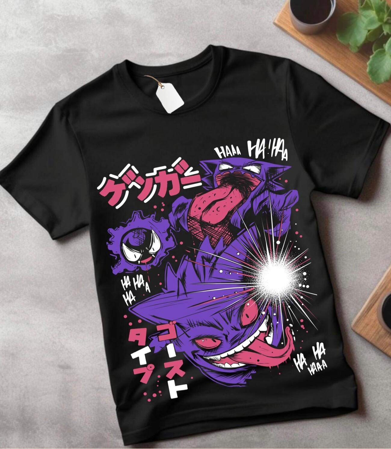 

T-Shirt Mens Womens Tees Top Graphic Shirt Anime Manga Otaku T-Shirt Mens Womens Tees Top Anime Horror Shirt Tee genga XL