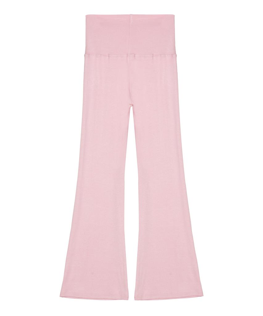 Nigaennikol Folding Boots Cut Pants_Pink
