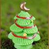 Christmas Micro-landscape Accessories Christmas Tree Ornaments of Various Sizes Resin Handicraftsand Cute Home Decorations