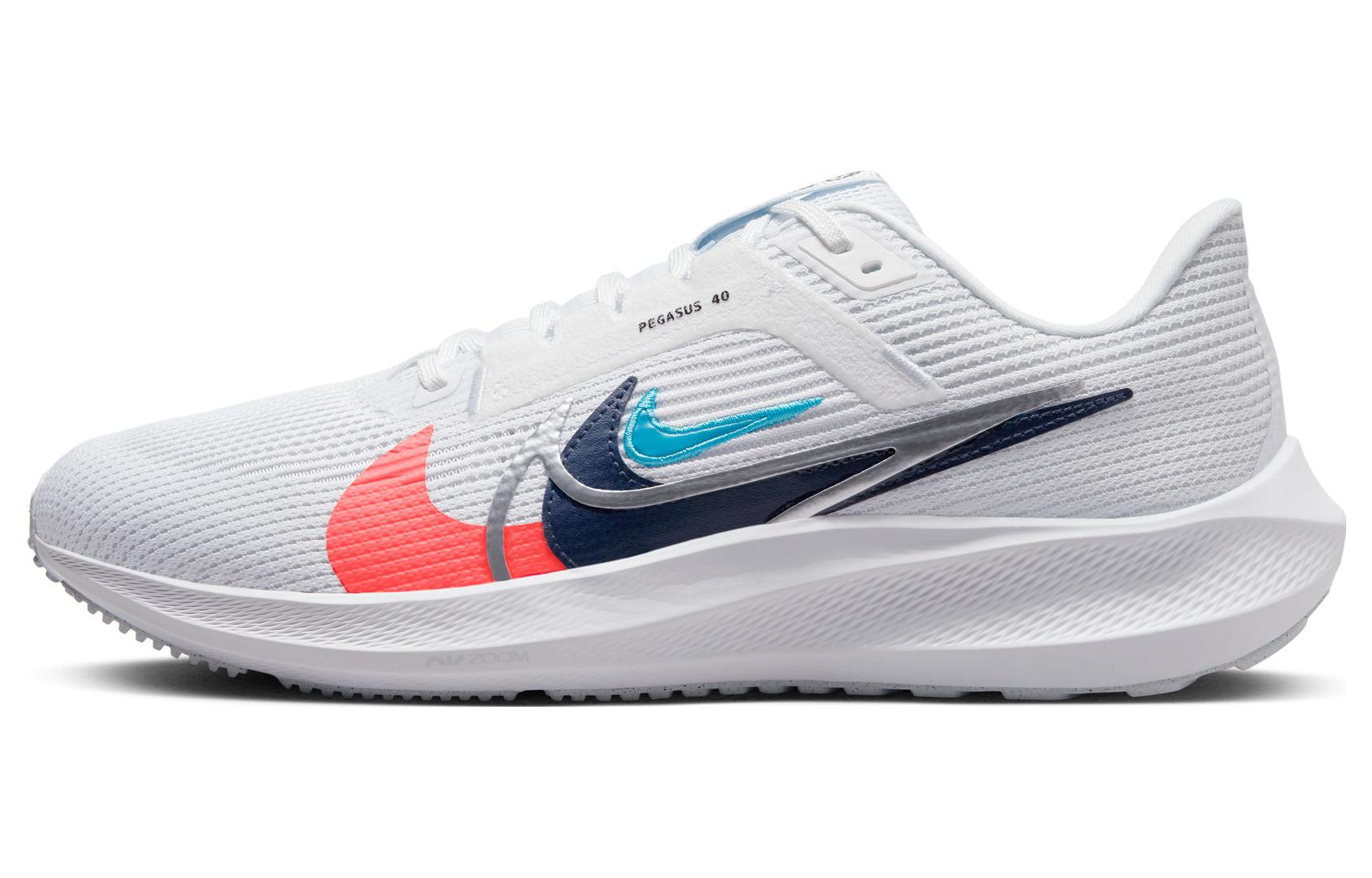 Nike Pegasus 40 Premium White Multi Color FB7179-100 41
