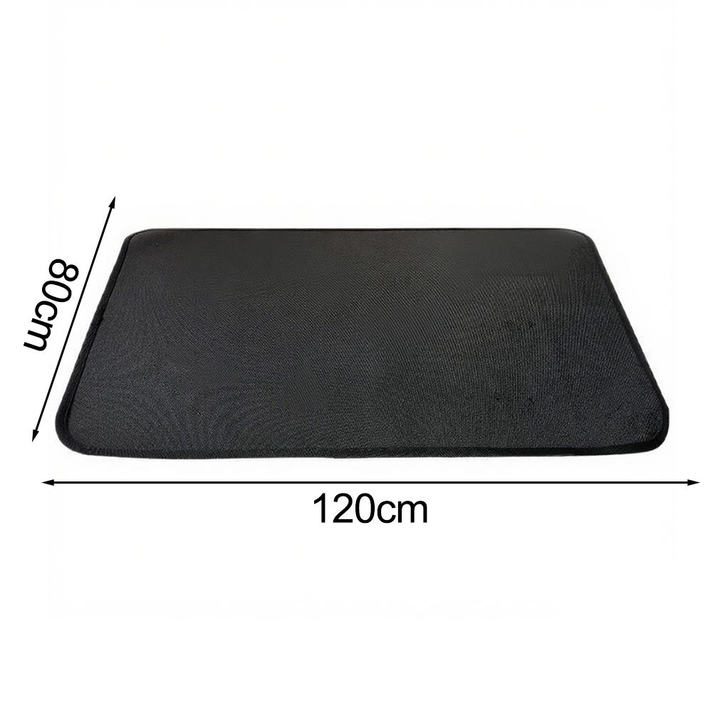 

BBQ Protective Mat with Flame Retardant Fiberglass Silicone Material to Shield Floors and Lawns from Heat and Mess