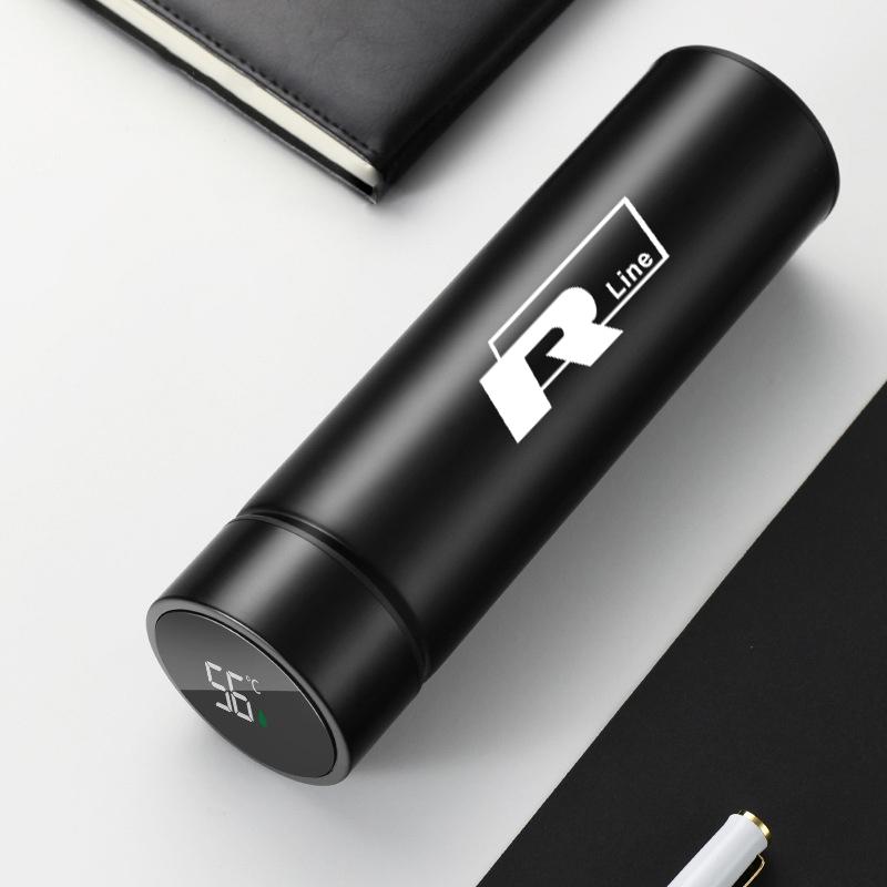 VW GTI GOLF 2026 Horké Pro VW VOLKSWAGEN Nerezová Termoska LED Inteligentní Měření Teploty Pro Volkswagen Rline T-C