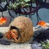 Magnetic Reptile Hide Cave Simulated Rock Appearance Shelter House Aquarium Betta Fish Shrimp Reptile Magnetic Resin Hide Caves
