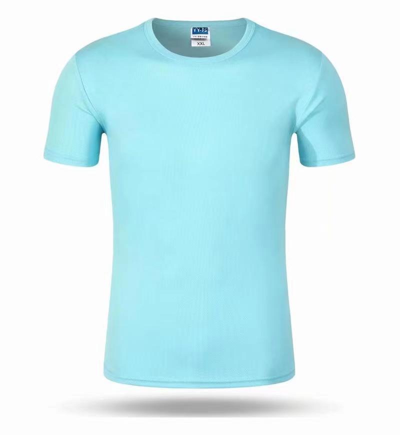 Custom Logo Quick-Dry Cotton T-Shirt for Group & Class Uniforms - Short Sleeve for DIY Cultural Activities & Advertising