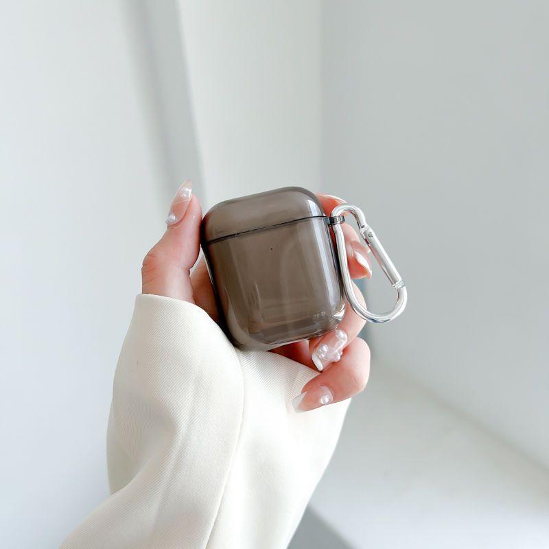 

Для Airpods 1 2 3 Pro защитный чехол для Apple AirpodsPro 2nd 1/2/3 мягкий чехол для беспроводных наушников Bluetooth из ТПУ с сумкой-брелком For Airpods Pro 2nd серый