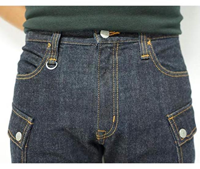 Kojima Jeans 13oz Denim Cargo Made in Pants, Japan, Men's, RNB-1127A-Indigo-42