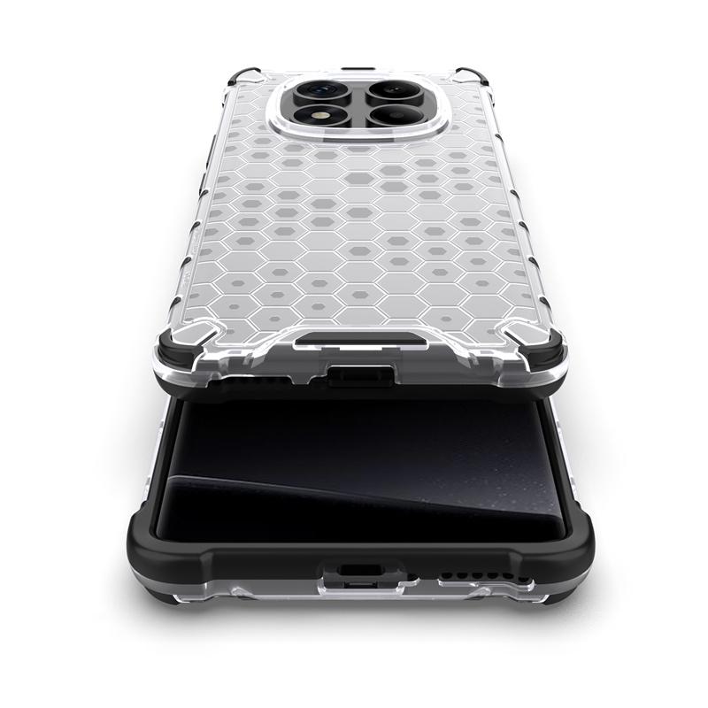 Für Xiaomi Redmi Note 14 Pro 4G Hülle Stoßfeste Armor Handyhülle für Redmi Note 14Pro Note14 Pro 4G Transparente Rückseite