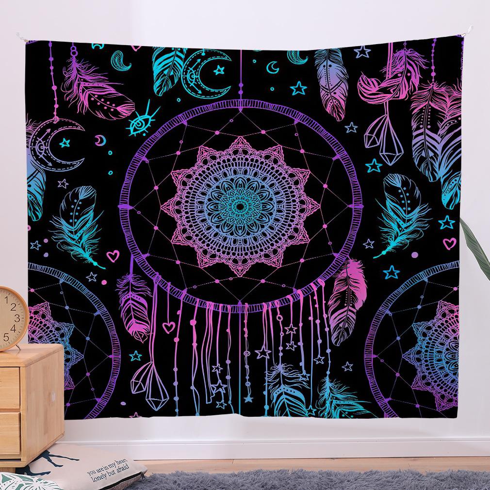 Bedroom Tapestry Ins Backdrop Living Room Bedroom Decor Cloth Hanging Cloth New Wall Tapestry