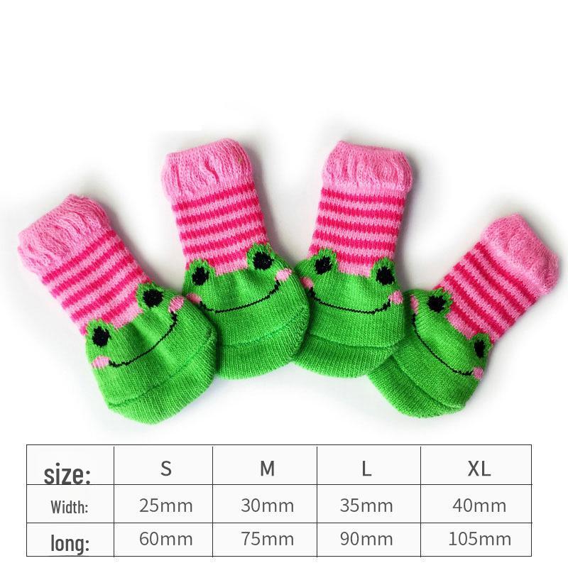 Anti-Scratch Teddy Dog & Cat Socks - Protects Against Dirt and Scratches