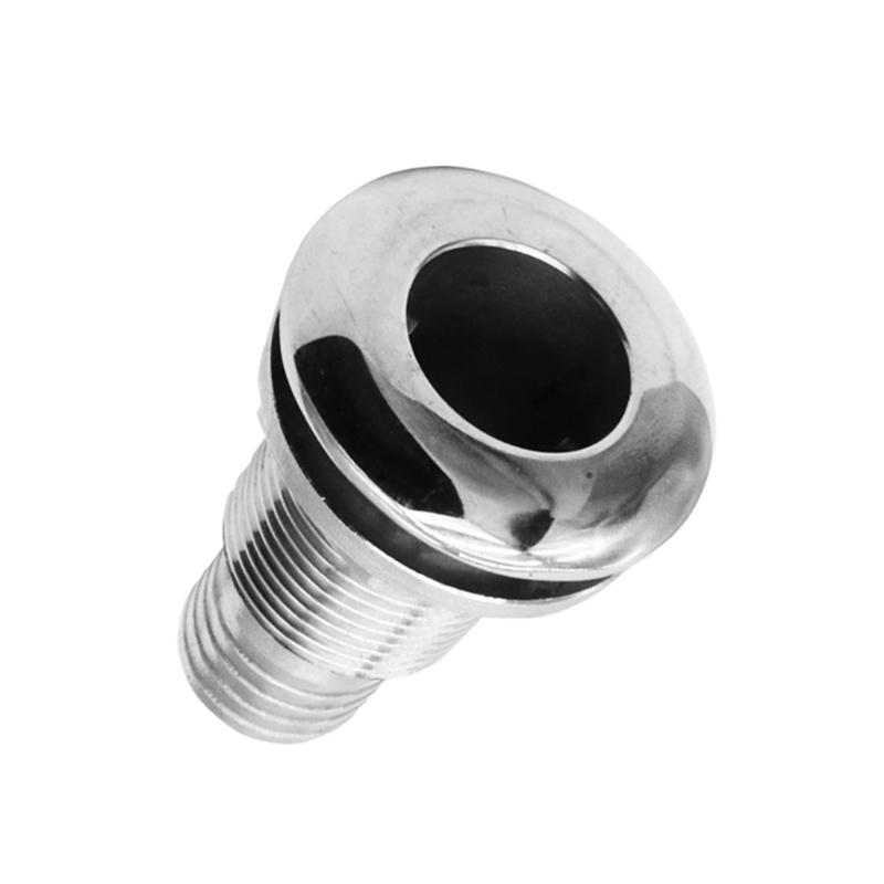 Boat Marine Drain Vent Yacht Water Outlet Port Bilge Drain Vent 316 Stainless Thru-Hull Valve Fitting 1 3/4 3/8 1/2Inch