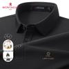 MONTAGUT Men's Casual Long-Sleeve Polo Shirt