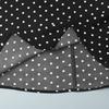 Summer New Polka Dot Halter Neck Tie Split Maxi Dress, Elegant Suspender Fishtail Long Dress for Women European American Style