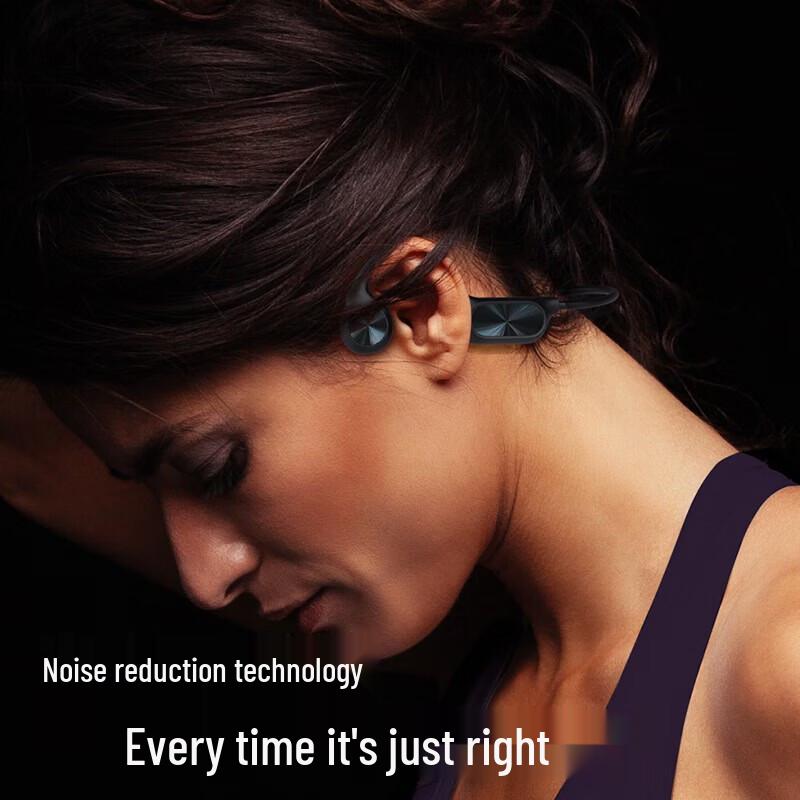Sayrelances B30X Bone Conduction Waterproof Sports Headphones with Memory