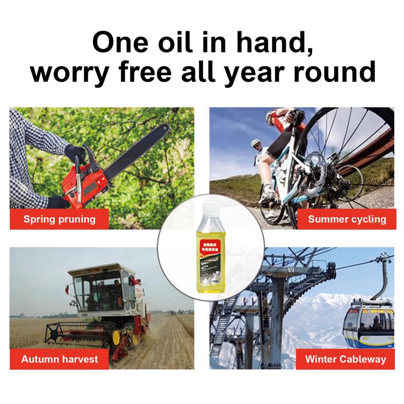 Chain Oil For Chain Saw 100ml Chain Saw Oil Chain Lubricant Maintenance Tool Rustproof Protection For Sawmill Hedge Trimmers