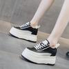 Women's shoes 2026 autumn and winter new white shoes  sponge cake thick soled women's shoes casual shoes