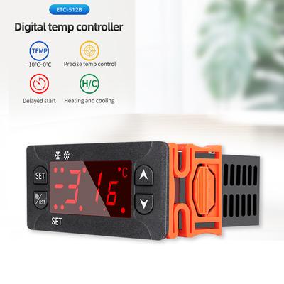 Controlador de Temperatura ETC-902 220V Mini Refrigerador ETC-512B ECS-961NEO Termostato Digital Regulador Termopar Sensor NTC