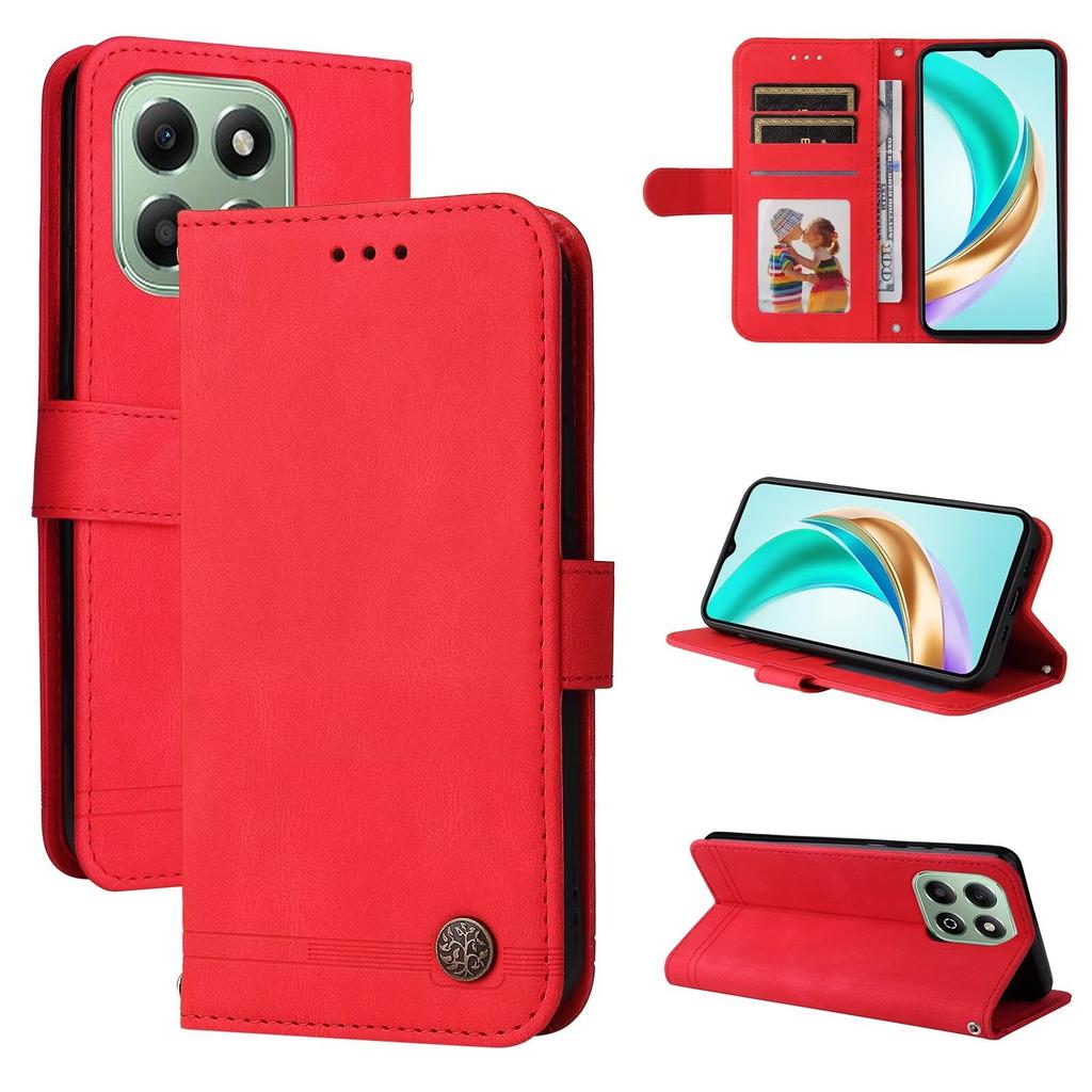 Applicable TECNO Spark 30 Mobile Phone Leather Case, Transsion Hot 50 Skin Matte Card Holder Protective Case