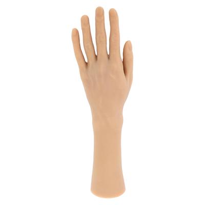 Tattoo Practice Hand Model Artificial Male Mannequin Hand for Makeup Training Acupuncture