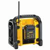 Radio Compacte FM/AM - DEWALT - DCR019-QW - Double Alimentation - Résistante Aux Chocs - 10 Préréglages