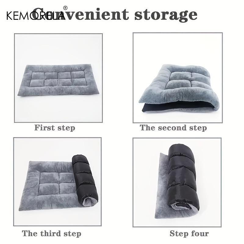 Winter Dog Car Seat Mat, Thick Warmth & Non-Slip Bottom, For SUV Sedan Truck Bed Mat for Winter & Road Trips, Machine Washable