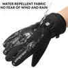Getinfit Cycling Gloves Warm Fleece Wool Breathable Anti-Slip Waterproof Wear-Resistant Touch Screen Outdoor Mountain Climb Ski
