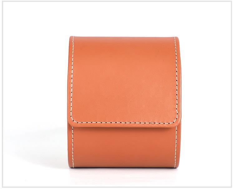 Green Submariner Leather Watch Box: Dustproof, Portable Protection for 1-3 Watches