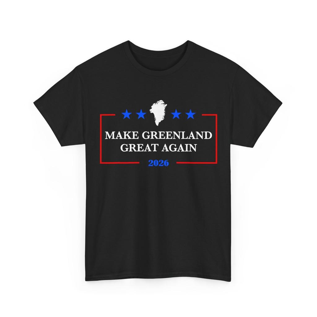 Make Greenland Great Again Shirt, USA 51st state Greenland Women Men T-Shirt