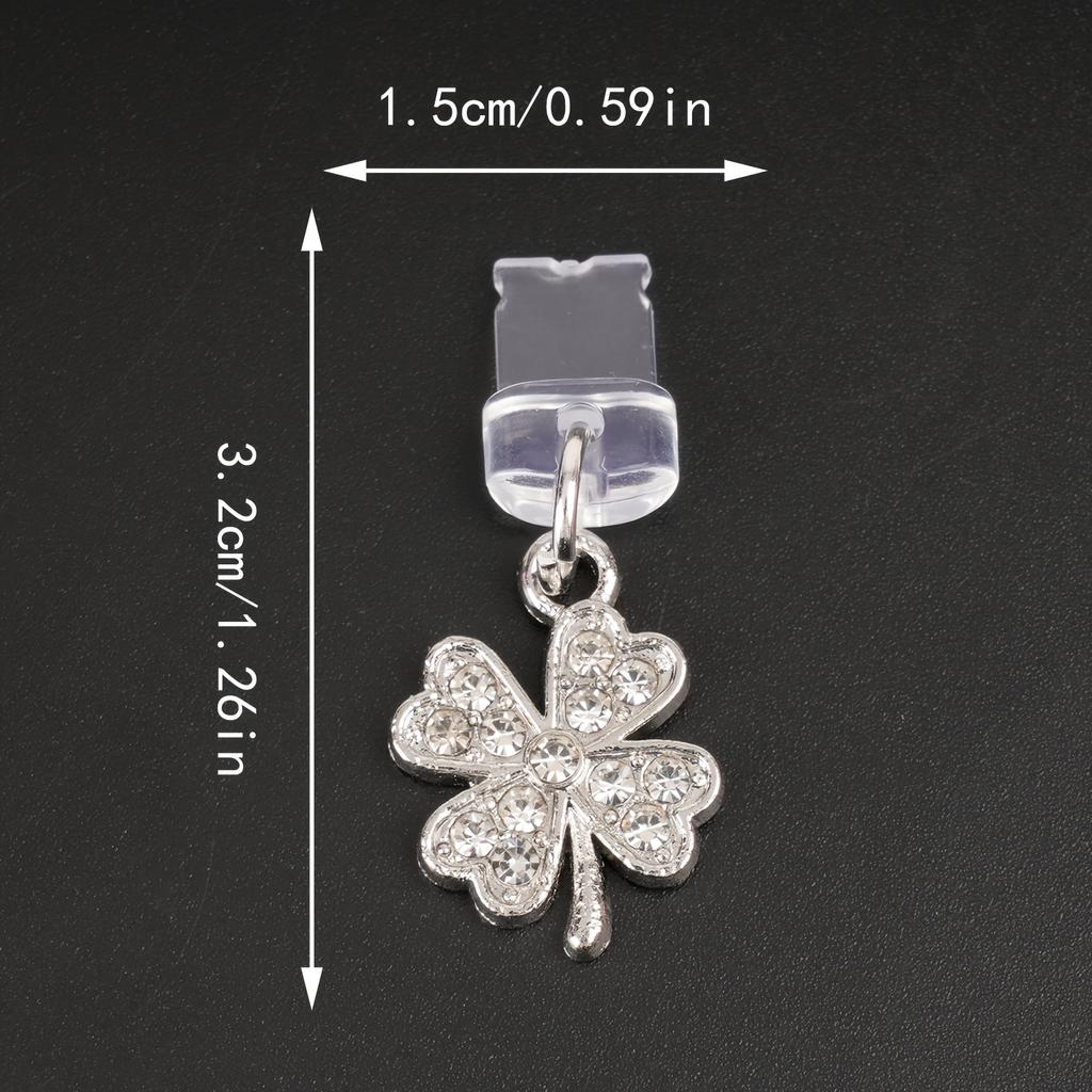 Lucky Four-Leaf Clover Charm, Mobile Phone Dust Plug Accessory,mobile Phone Decorations,small Gift