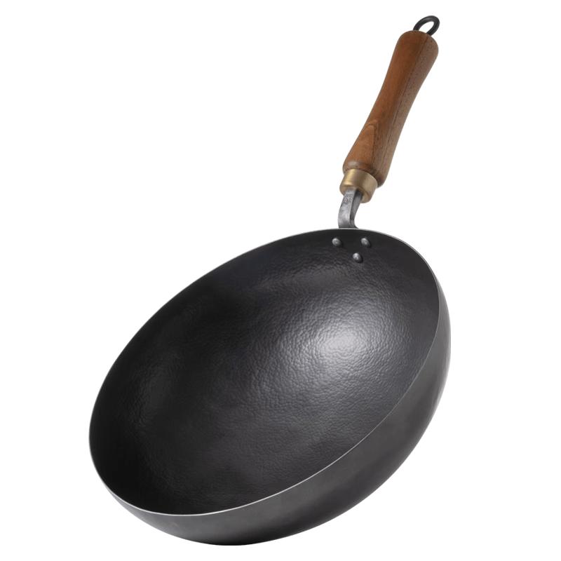 Deepened Wrought Iron Round Bottom Wok