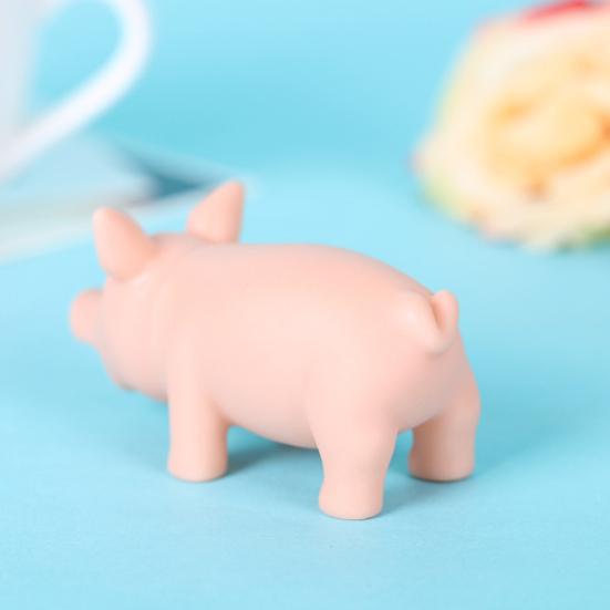 Funny Pig Squeeze Squeaky Sound Squeaker Adult Kids Vent Decompression Toy