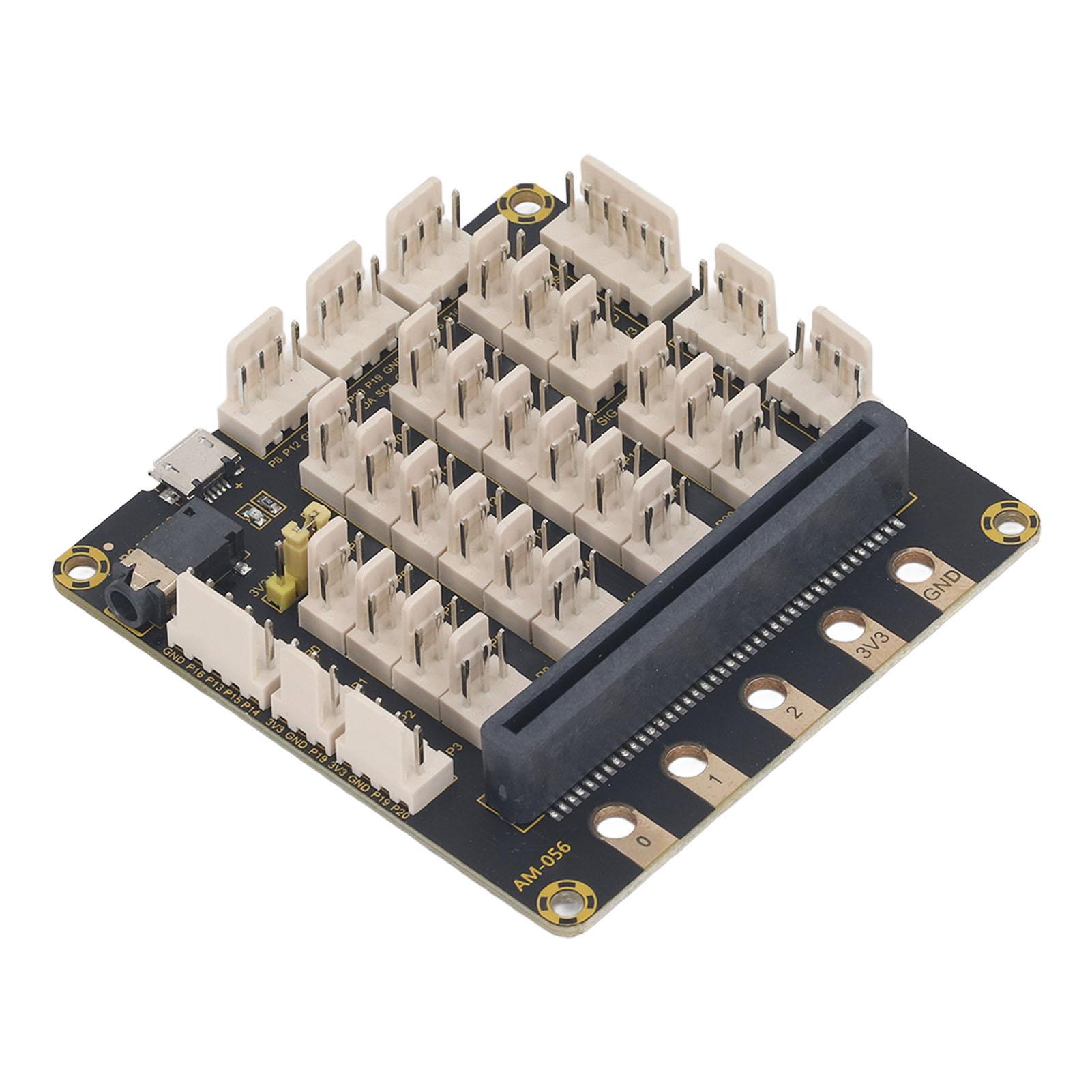 

for Microbit C Type Expansion Board Professional Micro USB Power Supply 3.5mm Sound Expansion