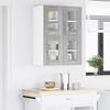 Wall Cabinet Grey Sonoma 60 x 31 x 40 cm Engineered Wood