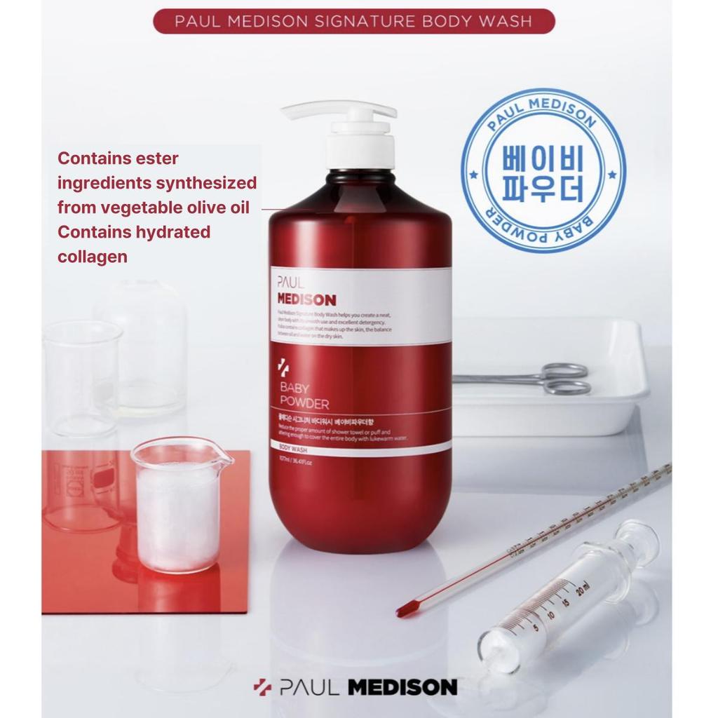 [PAUL MEDISON] Signature Body Wash Baby Powder  1.077L