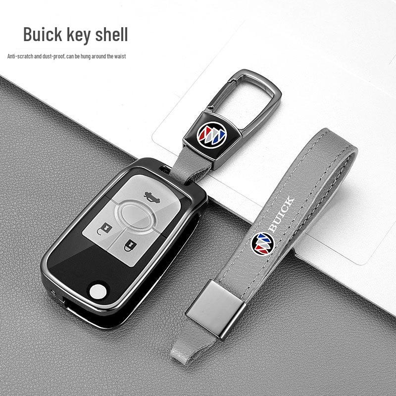 Metal Protective Key Shell for 2015 Buick Excelle - Fits 2008 Model Buckle