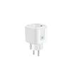 Smart EU Tuya Socket: 16A Wi-Fi Timer, Alexa Compatible with Remote Control & Energy Meter