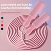Fitness Skipping Rope Tangle-Free Bearing Jumping Rope Woman Kids Training Pvc Steel Cable Jump Ropes Weight Loss Exercise