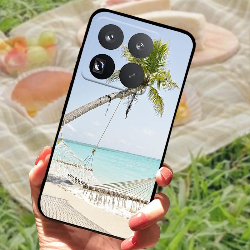 Hülle Für Xiaomi 15 Pro Silikon TPU Handy Stoßfest Weicher Bumper Schutzhülle Für Xiaomi Mi 15 Pro Coque 2410DPN6CC Schutzhüllen