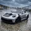 1:24 Porsche 911 GT3 RS 992 Generation GT Sportwagen Legierung Rennwagen Modell Druckguss Sportwagen Modell Simulation Ton Licht Spielzeug