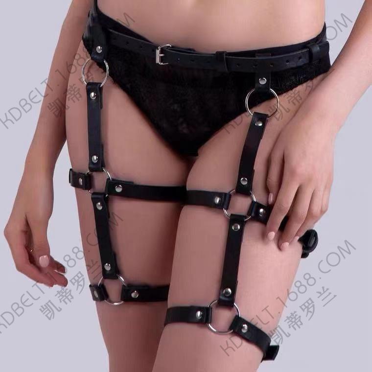 Sexy Belt Thigh Belt Body Chain Sexy Seduction Leather Body Bundle Bondage Belt Nightclub