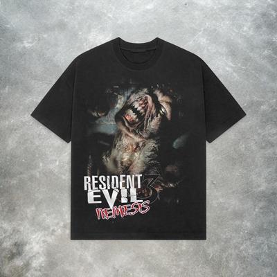 Cattivo residente 3: Maglietta Nemesis PS2 Y2K Vintage Gioco Horror Maglietta Unisex
