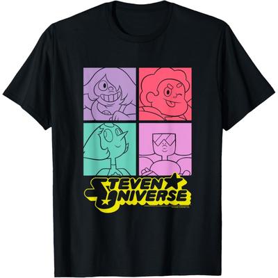 Steven Universe Four Block Gem Photos T-Shirt