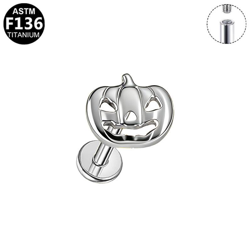 G23 Titanium Alloy Medical Grade Seahorse Ear Stud Piercing Jewelry