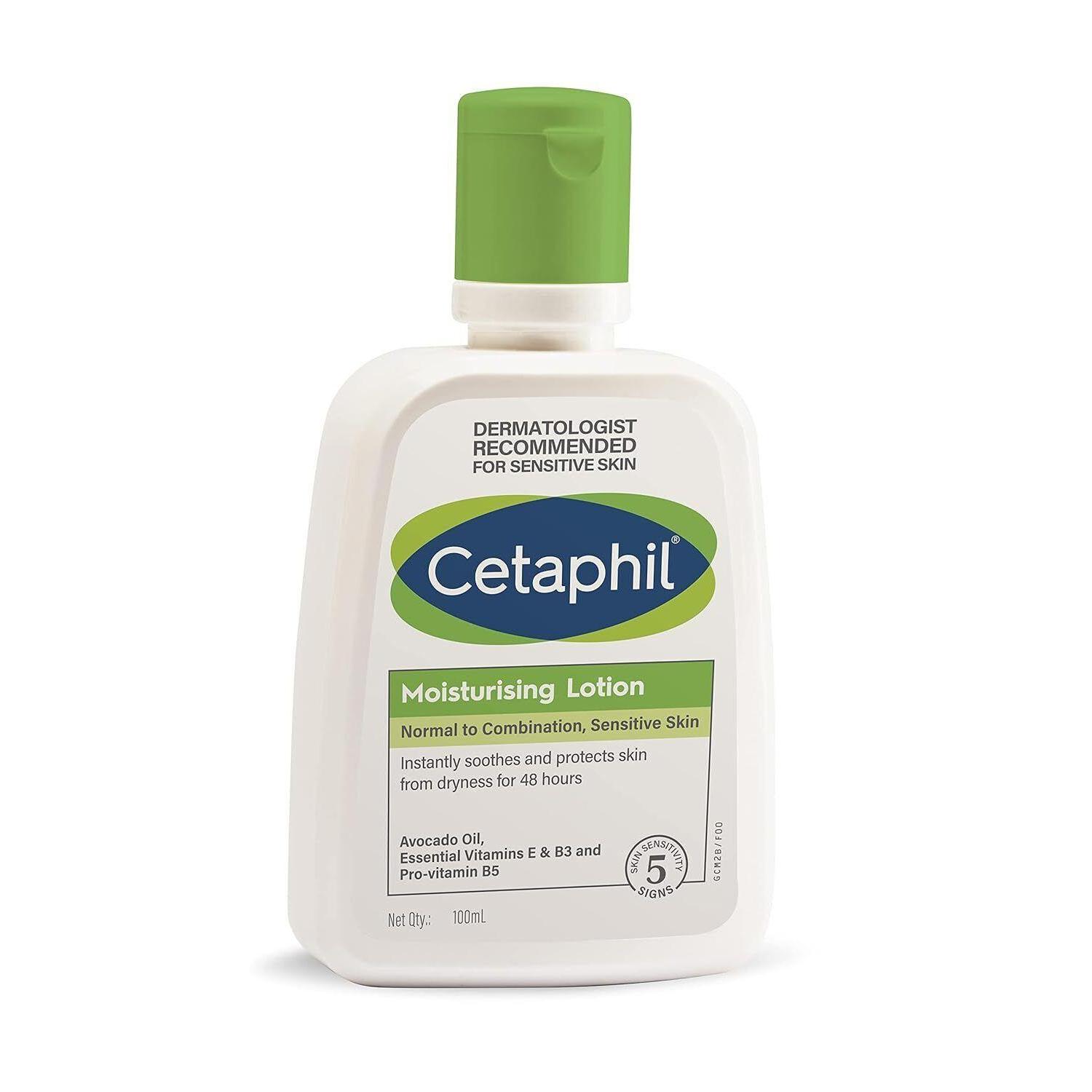 

Cetaphil Увлажняющий лосьон для нормальной, комбинированной и чувствительной кожи, 100 мл