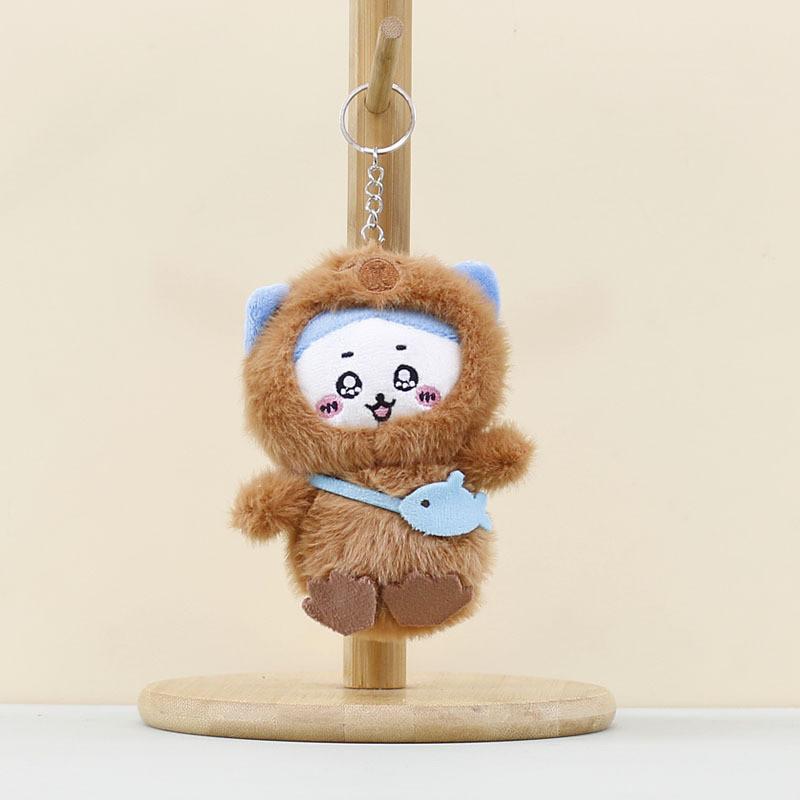 Chiikawa Hachiware Capybara Plush Pendant Doll Keychain Children Decoration Gift