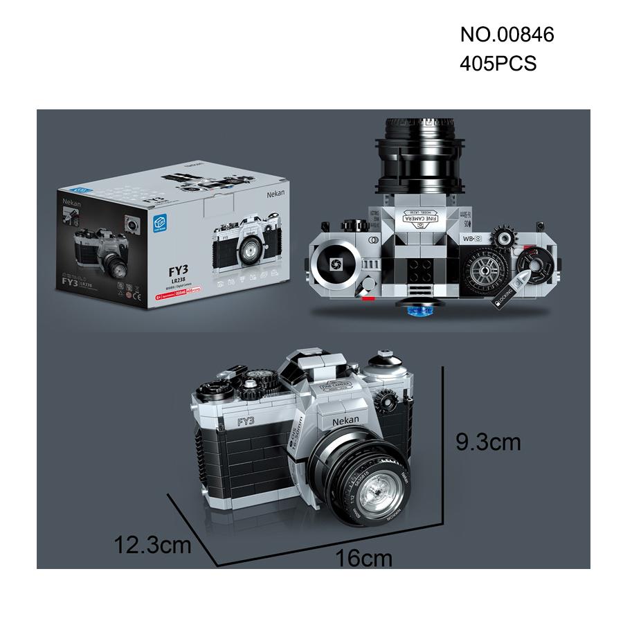 Creative Trend Camera Building Blocks Model Assembly Kids Toys Mini Bricks Christmas Birthday Gifts