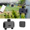 Double Port Water Timer Automatic Watering System Remote Control Irrigation Timer for Garden Greenhouse Sprinkler Timer