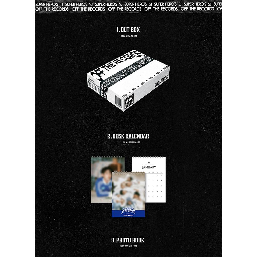 [Pre-order] P1Harmony - 2026 Seasons Greetings [SUPER HEROs OFF THE RECORDS]