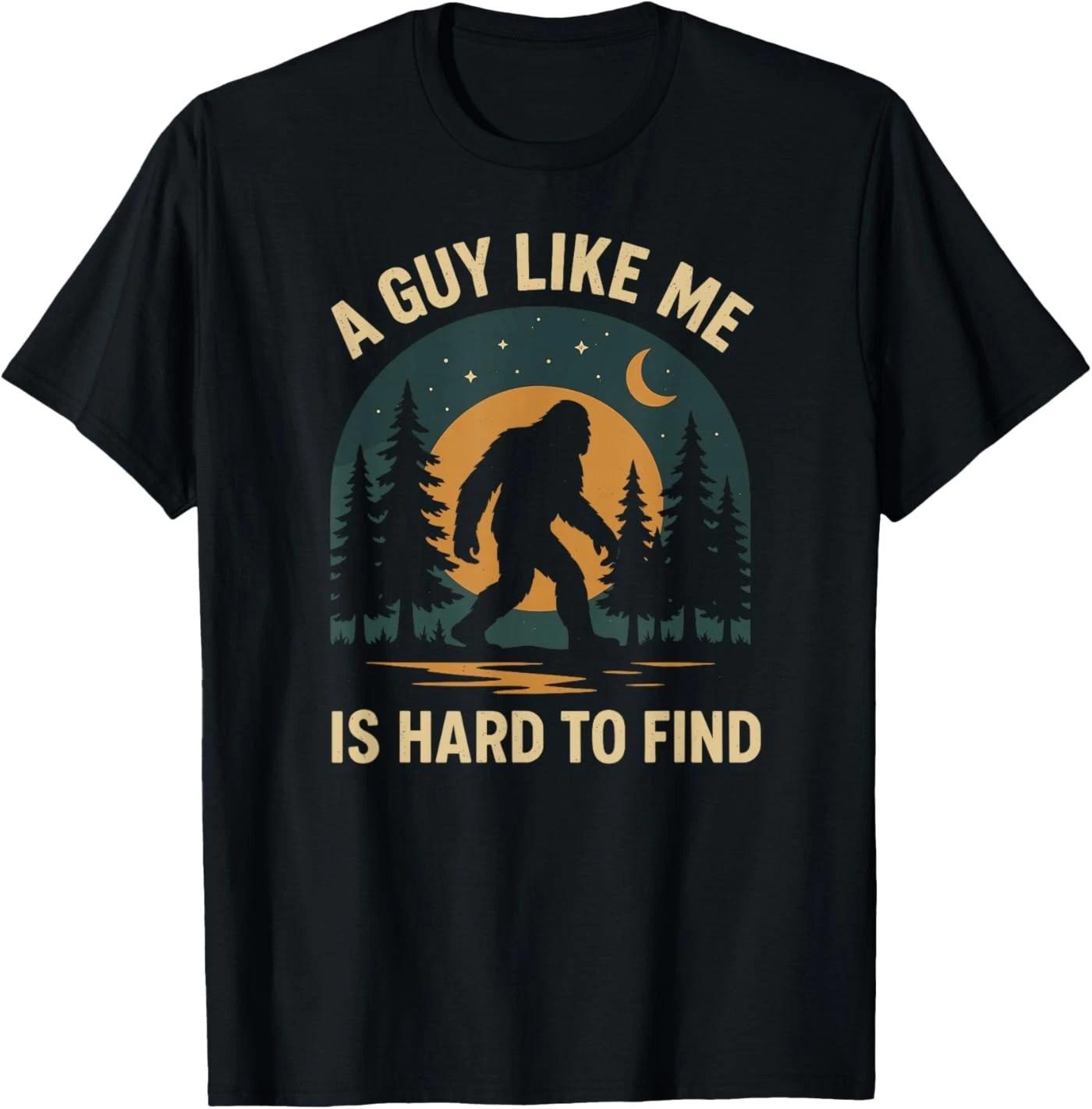 Funny Bigfoot Retro Sasquatch T-Shirt L