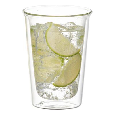 Kieliszek do koktajli CAST Double Wall 290ml Szkło odporne na ciepło Podwójna struktura Bezpieczny prezent 21431 Kuchenka mikrofalowa/Zmywarka